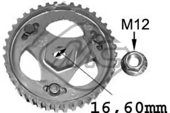 Zahnrad, Einspritzpumpe Metalcaucho 05623 Bild Zahnrad, Einspritzpumpe Metalcaucho 05623