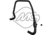 Schlauch, Wärmetauscher (Heizung) links Metalcaucho 07677