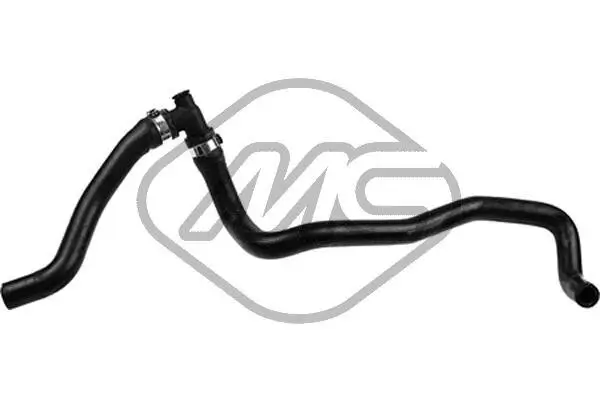 Schlauch, Wärmetauscher (Heizung) Metalcaucho 07725