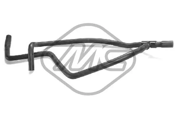 Schlauch, Wärmetauscher (Heizung) Ausgang Metalcaucho 08815