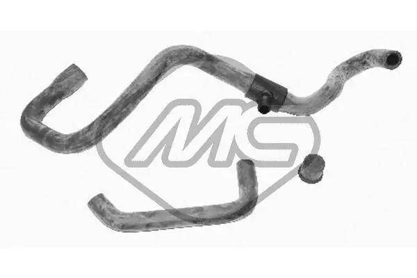 Kühlerschlauch Metalcaucho 08878