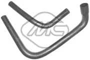 Schlauch, Wärmetauscher (Heizung) Metalcaucho 08892
