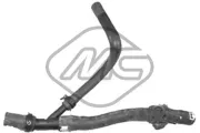 Schlauch, Wärmetauscher (Heizung) Metalcaucho 09171