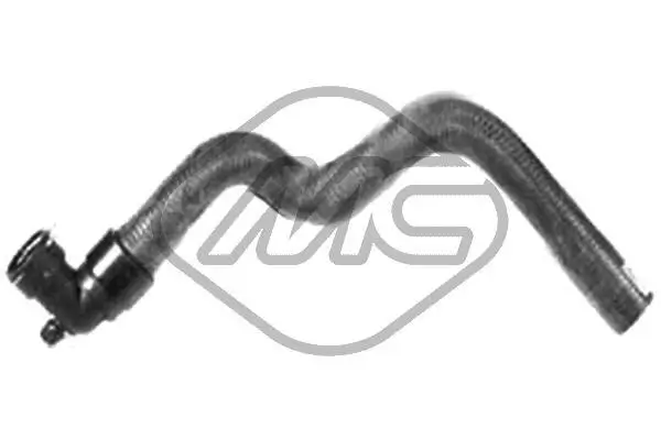 Schlauch, Wärmetauscher (Heizung) Metalcaucho 09192