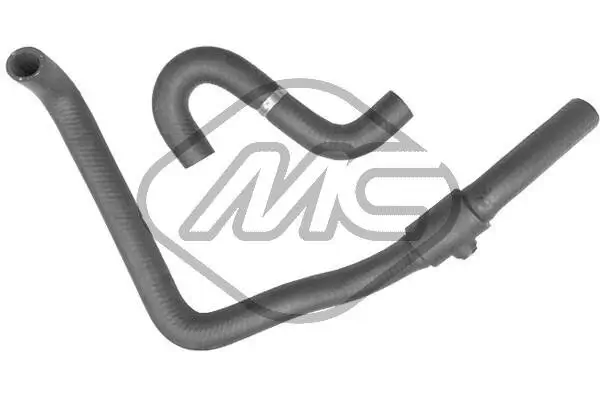 Schlauch, Wärmetauscher (Heizung) Metalcaucho 09247