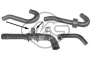 Schlauch, Wärmetauscher (Heizung) Metalcaucho 09314