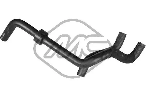 Schlauch, Wärmetauscher (Heizung) unten Metalcaucho 09324