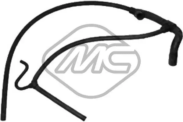 Kühlerschlauch unten Metalcaucho 09400