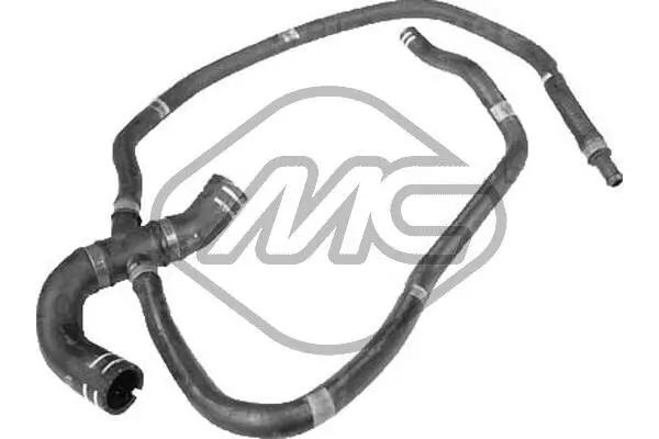 Kühlerschlauch unten Metalcaucho 09428