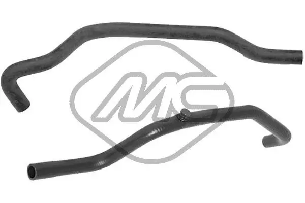 Schlauch, Wärmetauscher (Heizung) Metalcaucho 09504