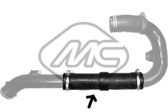 Kühlmittelrohrleitung Metalcaucho 30091 Bild Kühlmittelrohrleitung Metalcaucho 30091