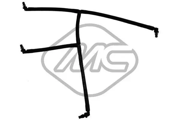 Schlauch, Leckkraftstoff Metalcaucho 33026