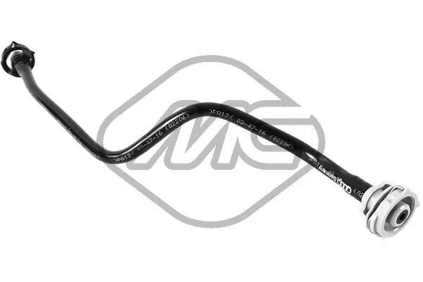 Kühlerschlauch Vorderachse links Metalcaucho 33036