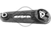 Lagerung, Motor Hinterachse Metalcaucho 58473