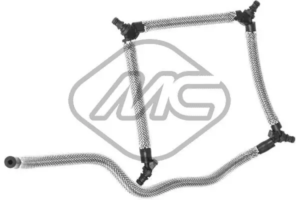 Schlauch, Leckkraftstoff Metalcaucho 92221