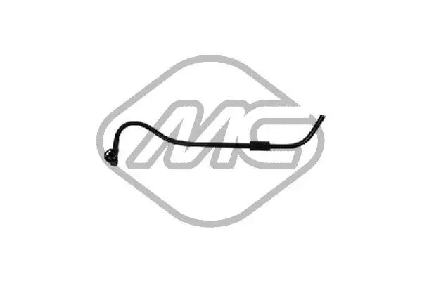 Kühlerschlauch Drosselklappe Metalcaucho 92761