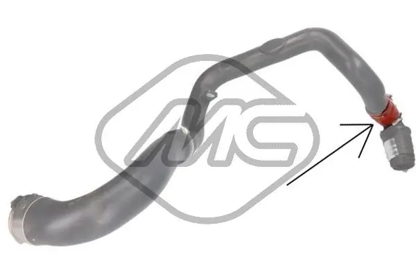 Ladeluftschlauch Metalcaucho 97789