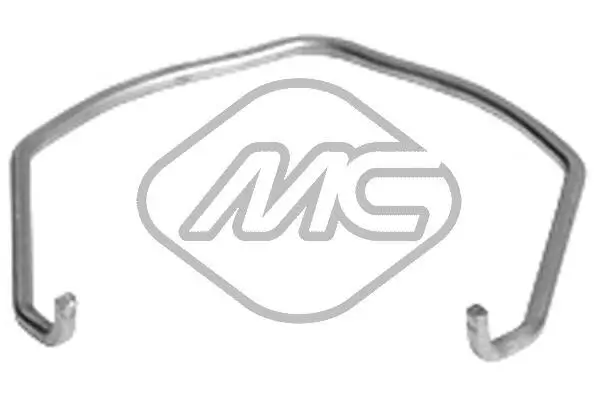 Halteschelle, Ladeluftschlauch Metalcaucho 98721