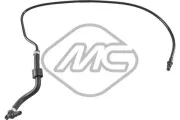 Entlüftungsschlauch, Ausgleichsbehälter Metalcaucho 99405