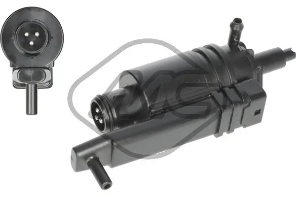 Waschwasserpumpe, Scheibenreinigung 12 V vorne und hinten Metalcaucho 32146