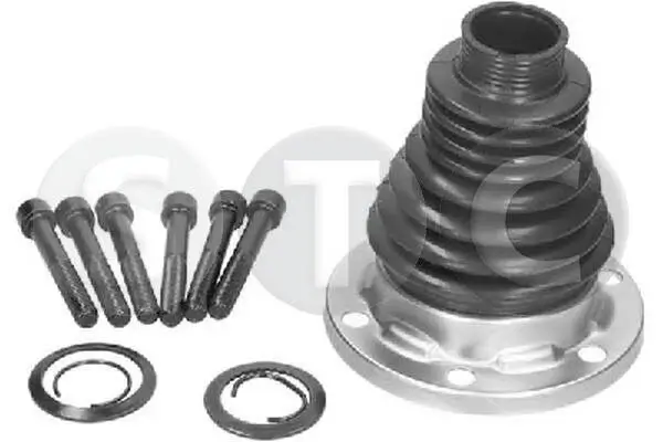 Faltenbalgsatz, Antriebswelle getriebeseitig Hinterachse beidseitig Vorderachse beidseitig STC T401192