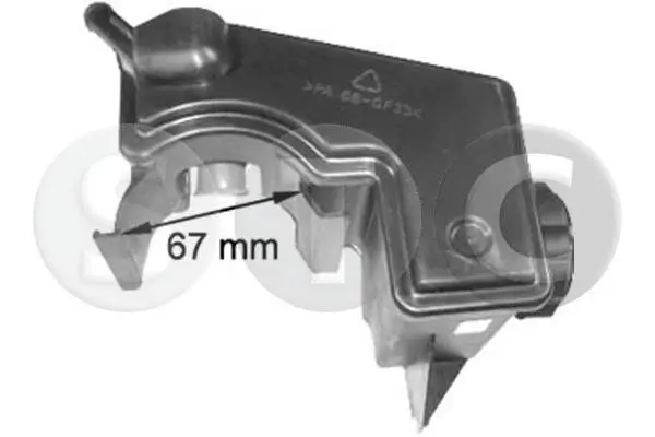 Ausgleichsbehälter, Hydrauliköl (Servolenkung) STC T403844