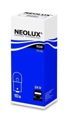 Glühlampe, Blinkleuchte 24 V 5 W R5W NEOLUX® N149 Bild Glühlampe, Blinkleuchte 24 V 5 W R5W NEOLUX® N149