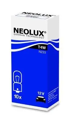Glühlampe, Blinkleuchte 12 V 4 W T4W NEOLUX® N233 Bild Glühlampe, Blinkleuchte 12 V 4 W T4W NEOLUX® N233