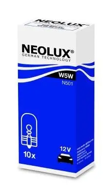 Glühlampe, Blinkleuchte 12 V 5 W W5W NEOLUX® N501