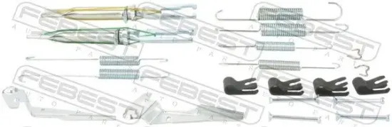 Zubehörsatz, Feststellbremsbacken FEBEST 0104-GUN125R-KIT Bild Zubehörsatz, Feststellbremsbacken FEBEST 0104-GUN125R-KIT