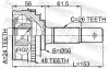 Gelenksatz, Antriebswelle radseitig Vorderachse FEBEST 0110-009A48 Bild Gelenksatz, Antriebswelle radseitig Vorderachse FEBEST 0110-009A48