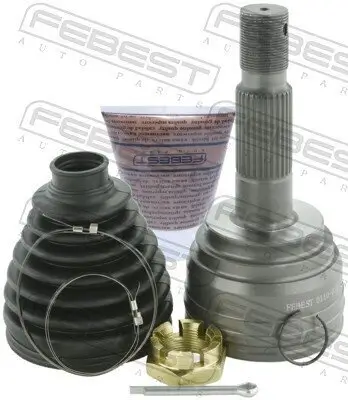 Gelenksatz, Antriebswelle radseitig Vorderachse FEBEST 0110-038 Bild Gelenksatz, Antriebswelle radseitig Vorderachse FEBEST 0110-038