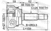 Gelenksatz, Antriebswelle radseitig Vorderachse FEBEST 0110-061A48 Bild Gelenksatz, Antriebswelle radseitig Vorderachse FEBEST 0110-061A48