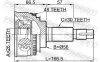 Gelenksatz, Antriebswelle Vorderachse radseitig FEBEST 0110-069A48 Bild Gelenksatz, Antriebswelle Vorderachse radseitig FEBEST 0110-069A48