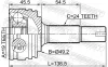 Gelenksatz, Antriebswelle FEBEST 0110-KGB10 Bild Gelenksatz, Antriebswelle FEBEST 0110-KGB10