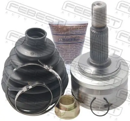 Gelenksatz, Antriebswelle radseitig Vorderachse FEBEST 0110-ZZE150 Bild Gelenksatz, Antriebswelle radseitig Vorderachse FEBEST 0110-ZZE150