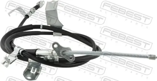 Seilzug, Feststellbremse hinten links FEBEST 01100-GUN120LH Bild Seilzug, Feststellbremse hinten links FEBEST 01100-GUN120LH