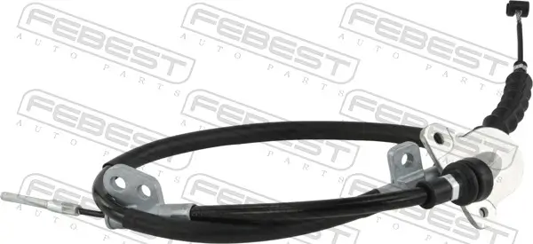 Seilzug, Feststellbremse vorne FEBEST 01100-GUN126F