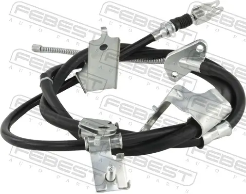 Seilzug, Feststellbremse hinten links FEBEST 01100-GUN126LH