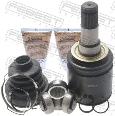 Gelenksatz, Antriebswelle Vorderachse getriebeseitig FEBEST 0111-200