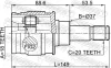 Gelenksatz, Antriebswelle Hinterachse getriebeseitig FEBEST 0111-ACA33R Bild Gelenksatz, Antriebswelle Hinterachse getriebeseitig FEBEST 0111-ACA33R