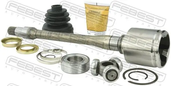 Gelenksatz, Antriebswelle Vorderachse rechts getriebeseitig FEBEST 0111-CT220RH