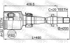 Gelenksatz, Antriebswelle Vorderachse rechts getriebeseitig FEBEST 0111-CT220RH Bild Gelenksatz, Antriebswelle Vorderachse rechts getriebeseitig FEBEST 0111-CT220RH