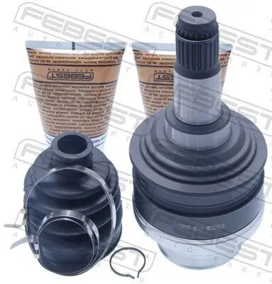 Gelenksatz, Antriebswelle getriebeseitig Vorderachse links FEBEST 0111-MCX20LH Bild Gelenksatz, Antriebswelle getriebeseitig Vorderachse links FEBEST 0111-MCX20LH