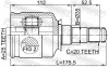 Gelenksatz, Antriebswelle getriebeseitig Vorderachse links FEBEST 0111-ST215LH Bild Gelenksatz, Antriebswelle getriebeseitig Vorderachse links FEBEST 0111-ST215LH