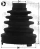 Faltenbalg, Antriebswelle getriebeseitig FEBEST 0115-ACV30LHT Bild Faltenbalg, Antriebswelle getriebeseitig FEBEST 0115-ACV30LHT
