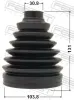Faltenbalg, Antriebswelle radseitig FEBEST 0117P-067 Bild Faltenbalg, Antriebswelle radseitig FEBEST 0117P-067