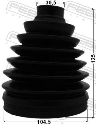 Faltenbalg, Antriebswelle radseitig FEBEST 0117P-KUN26 Bild Faltenbalg, Antriebswelle radseitig FEBEST 0117P-KUN26