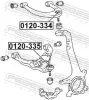 Trag-/Führungsgelenk FEBEST 0120-335 Bild Trag-/Führungsgelenk FEBEST 0120-335