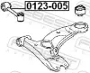 Stange/Strebe, Stabilisator Vorderachse FEBEST 0123-005 Bild Stange/Strebe, Stabilisator Vorderachse FEBEST 0123-005
